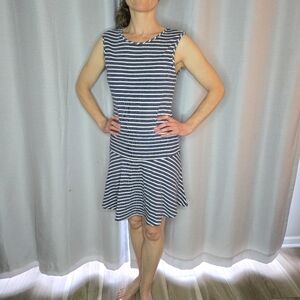 NWT Langston blue and white dress xs